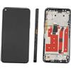 TOUCH SCREEN SCHERMO PER HUAWEI P40 LITE 5G VETRO LCD DISPLAY CON FRAME NERO