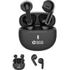 Sgs AURICOLARI CUFFIE CON MICROFONO BLUETOOTH TWS SGS AIR S2 SGSAIR-S2-BK COLORENERO