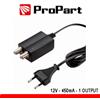 ProPart ALIMENTATORE PER AMPLIFICATORI D'ANTENNA TV 12V 450MA 1 USCITA - PROPART PEA12V-
