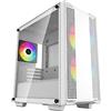 DeepCool CC360 WH ARGB Mini Tower Bianco (DeepCool CC360 ARGB WH White Mini Towe