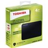 Toshiba HARD DISK ESTERNO 2,5 USB 3.0 1TB - 2TB -4TB TOSHIBA CANVIO BASIC USB HDD PS4 PC