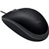 Logitech MOUSE OTTICO USB LOGITECH B110 SILENT NERO 910-005508
