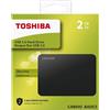 Toshiba HARD DISK ESTERNO 2,5 USB 3.0 1TB - 2TB -4TB TOSHIBA CANVIO BASIC USB HDD PS4 PC
