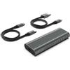 Ewent BOX ESTERNO PER HARD DISK M.2 NVME USB 3.0 NERO EWENT EW7025