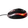Ewent MOUSE MINI OTTICO CON CAVO USB 1000DPI RETROILLUMINATO | EWENT EW3174 NERO