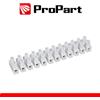 ProPart MORSETTI MAMMUT BIANCO - 12 POLI - SEZIONE 6 MM2 FORMA A U - 380V 10A