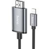 Hoco. CAVO DATI VIDEO DA LIGHTNING AD HDMI 1080P 2METRI GRIGIO | HOCO UA27