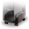 Techmade CARRELLO PORTA PC COMPUTER CPU CON 4 RUOTE TECHMADE TM-CS05 COLORE NERO