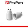 ProPart ADATTATORE PER LAMPADA DA GU10 A E27 IN TERMOPLASTICA PBT - 250V 2A - 40W MAX
