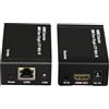 ProPart KIT TX-RX EXTENDER HDMI CON CAVO ETHERNET UTP FINO A 60MT 1080P 60HZ POE PROPART