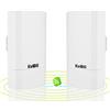 KuWFi Accesso Point Esterno, Kuwfi 900Mbps Indoor E Outdoor Point-To-Point Wireless Br