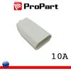 ProPart PRESA ITALIANA 250V 10A 2P BIANCA CON USCITA CAVO DRITTO PROPART PESS1S-WP