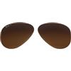Ray-Ban Ray Ban 3025 58 Aviator Lenti Ricambio Marrone Sfumato Polarizzato