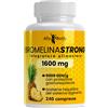 Ally Body Bromelina Forte Drenante 5000 GDU/g Gastroprotetta 240 Compresse per Ritenzione