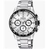 Festina Orologio Festina Uomo Acciaio Cronografo Argento Lunetta Nera _F20560-1