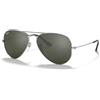 Ray-Ban Ray Ban 3025 Aviator - 003/40 - Occhiali da Sole - Argento/Specchio Argento
