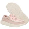 Hey Dude HEYDUDE donna Wendy comf suede crochet uncinetto fiori rosa