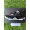 Jordan 4 Retro SE Black Canvas 42.5 EU - 9 US - Nero Grigio