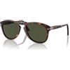 Persol PO 714 - 52 24/31 - Occhiali da Sole - Havana/Verde Pieghevole