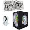 Idrogrow Kit Coltivazione Peperoncini LED 200W LT Grow Indoor Quantum Board Timer Incluso