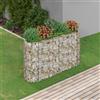 vidaXL Gabion Raised Bed, Gabion Raised Beds, Fioriera Rialzata A Gabbione vidaXL