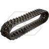 Newgardenstore Cingolo in gomma per motocarriola mini dumper escavatore pale
