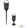 ELETTROINSETTICIDA SOLARE LAMPADA STERMINA ZANZARE LED 2W 1000V 20MQ GIARDINO