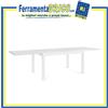Bizzotto TAVOLO IN ALLUMINIO BIANCO ALLUNGABILE DA ESTERNO 90x135-270 CLIV BIZZOTTO