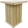 vidaXL Tavolo da Bar Legno Pino Impregnato Tavolino da Bistrot Arredo Esterni vidaXL