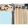 TENDA BRETELLA GAZEBO CM.160X270 COTONE TELO LATERALE UNIVERSALE TENDINA ECRù