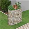 vidaXL Gabion Raised Bed, Gabion Raised Beds, Fioriera Rialzata A Gabbione vidaXL