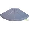 BASE MATTONELLA ANCORAGGIO SUPPORTO OMBRELLONE LATERALE DECENTRATO 53x53x8