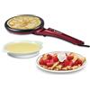 Beper Crepiera elettrica con Manico per crepes tortillas crespelle piatto incluso