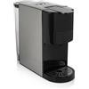 PRINCESS MACCHINA DA CAFFE CAPSULE/CIALDE/MACINATO 4in1 NERO/SILVER