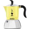 Bialetti moka caffettiera Fiammetta Induction 2 tazze induzione gialla - Rotex