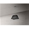 Elica Cappa Cucina 60 cm Elica Filtrante a Isola Nero IKONA L.BL MAT/F/60