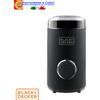 BLACK+DECKER Macina Caffe Elettrico BLACK+DECKER 150W Macinino Per Spezie Frutta Secca INOX
