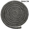 Stufa Fuoco Corda Stufa a Legna 6mm/8mm 2m Lunghezza Log Burner Porta Sigillo