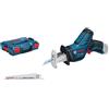 BOSCH GSA 12V-14 SEGA UNIVERSALE SENZA BATTERIA IN VALIGETTA L-BOXX CON DUE LAME