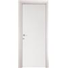 Eurobrico PORTA BATTENTE DA INTERNO REVERSIBILE IN FRASSINO BIANCO 80X200 CM