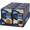 Felix Purina Felix Soup Original Cibo Umido per Gatti con Manzo Pollo e Tonno 8