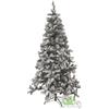 ALBERO DI NATALE INNEVATO ABETE ARTIFICIALE NEVE H 180 CM 500 RAMI INTERNO