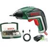 CACCIAVITE A BATTERIA SET IXO BOSCH V 3,6V LITIO PORTABIT + 32 BIT CARICABATTERI