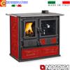 Nordica Cucina a Legna Stufa con Forno NORDICA 8.8 Kw ROSA 5.0 VST Riscaldamento Casa