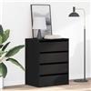 vidaXL Cassettiera Bianca 60x41x76 cm in Legno Multistrato mobile con cassetti vidaXL
