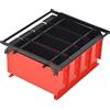 vidaXL Compattatore di Carta in Acciaio 38x31x18 cm Pressa Riduttore Cartone vidaXL