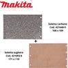 Makita Soletta sughero 421093-8 + carbone 421648-9 Makita X Mod. 9401/9402/9403