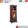 Nordica Stufa a Legna Con Forno NORDICA 7.3 kw GEMMA 5 Riscaldamento Casa Termoventilata