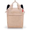 Reisenthel allrounder R - Zaino e borsa in uno - Con patta per trolley da viaggio, Couleur:twist coffee