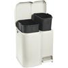 Tontarelli Pattumiera differenziata Tontarelli 8105205112 AURORA Patty 2 Bianco